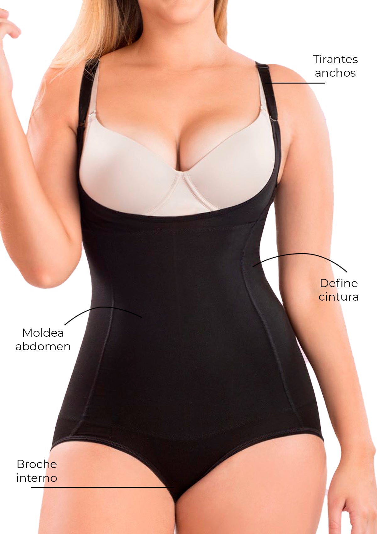 Faja strapless  moldea la cintura y aplana el abdomen. – Fajas Colombianas  Sale