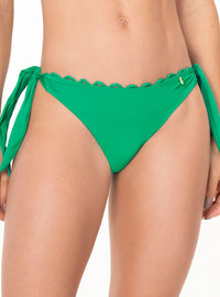 Panty con Chapolas VERDE VIBRANTE