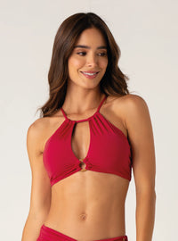 Top Halter con Aro